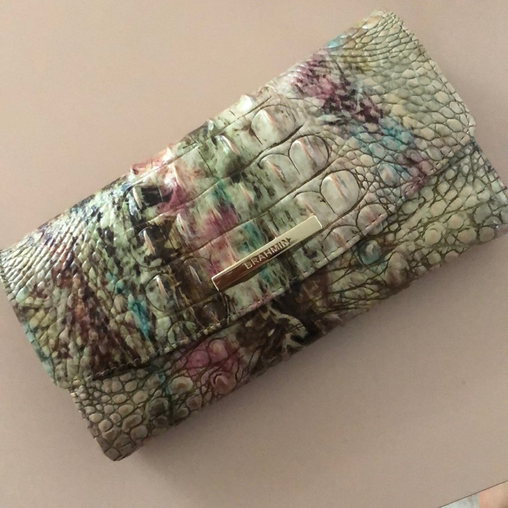 Brahmin Wallet multicolored pastel